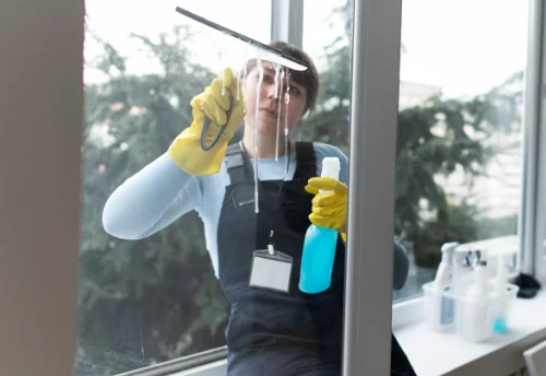 Nettoyage de vitres intérieures et extérieures à Caligny